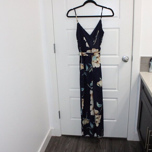 Superdown Dina High Low Maxi Dress Size XXS Floral Revolve - Picture 5 of 6